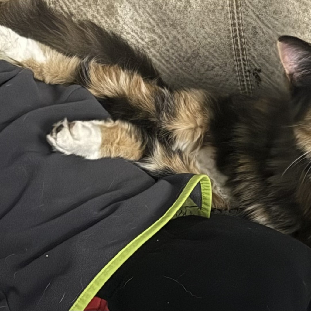 Popscotch and her 3 kittens